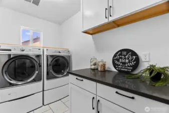 Main floor laundry