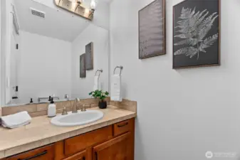 Main floor powder bath