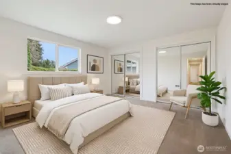 Primary bedroom Unit #A