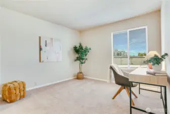 Second bedroom or office, or both - you get to choose.