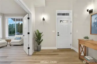 Digitally staged