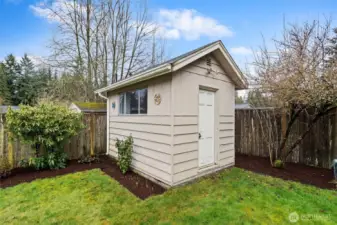 How would you use this charming shed?