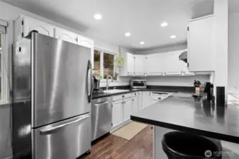 Stainless-steel appliances