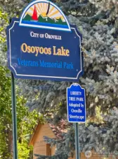 Osoyoos Lake park is just 3 miles away