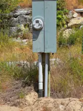 Okanogan PUD meter installed on upper tier