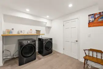 utility area downstairs