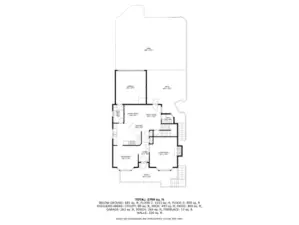 Tax ID 677520-0020 ~ The main floor ~ 1,080 SQ FT