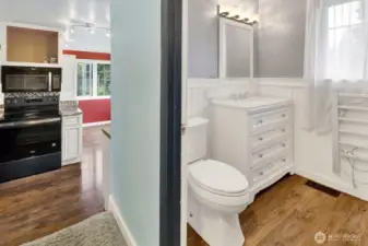 Main floor full bath