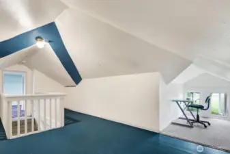Flex space at top of stairs