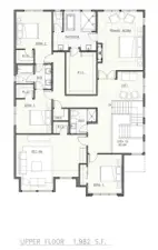 4 Beds PLUS Massive Rec Room looking out to community Great Lawn