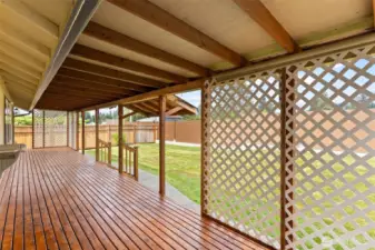 Covered Deck