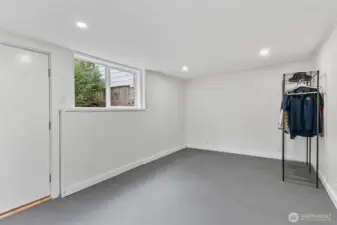 Bedroom #3 with private entrance. Possible ADU?