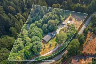 Two tax parcels totalling 3.45 acres.
