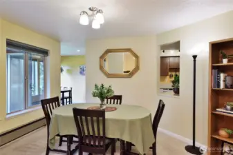 Formal dining area