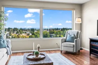 top floor means living among the clouds!