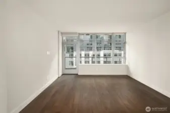 Open great room floor-plan provides ample space for lounging and entertaining