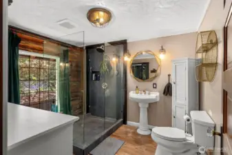 Primary Bath with walk-in shower