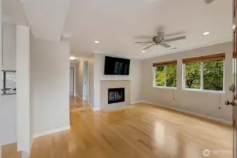 Living Room with Fireplace