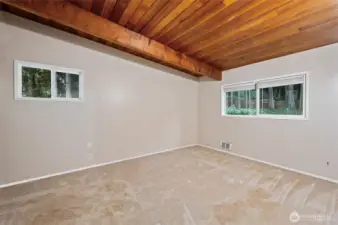 Primary Bedroom on the main floor.