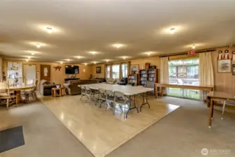 CLUBHOUSE - complete with a kitchen for regular activities.