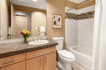 A third full bathroom.