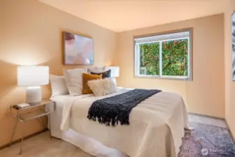 A fourth downstairs bedroom or second office.