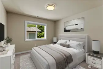Virtually staged to show an example of how the space could be used.