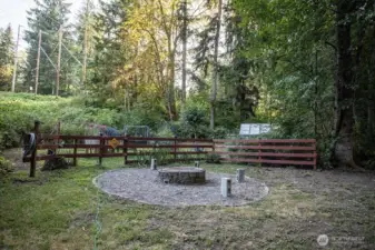 Garden area