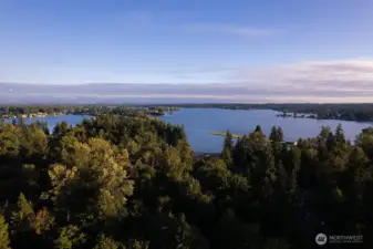 Lake Tapps  only a short walk from home