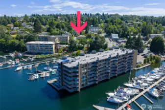 Only one block to Lake Washington!