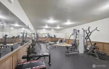 Work out space included.