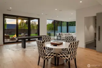 Another view of the rec room.