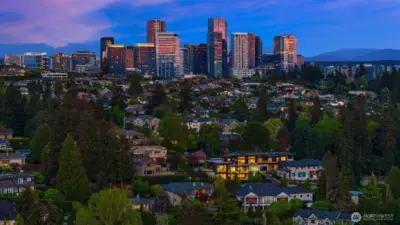 Minutes to Medina Elem, parks, beaches, downtown Bellevue amenities.