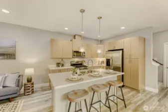 Kitchen w/ eating space
