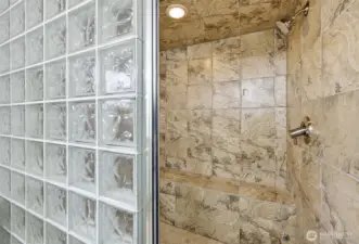 Lower Level Steam Shower