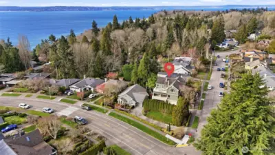 View of House w/ water proximity.