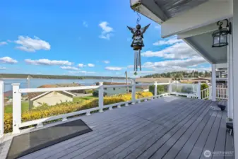 Nice sized composite deck