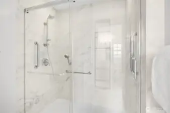 Primary suite shower