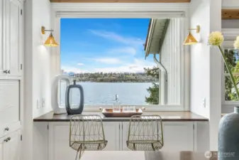View from the kitchen