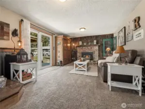Family Room off Kitchen