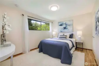Main level bedroom.