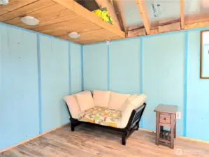 Plenty of space with storage above