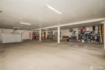 Protected garage parking