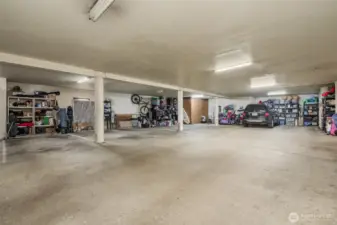 Protected garage parking