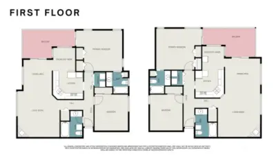 Units 1 & 2 floor plans