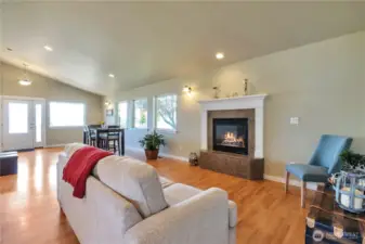 Gas fireplace