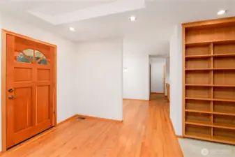 Entryway with practical storage and easy flow