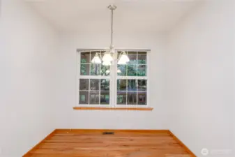 Dining area ideal for everyday meals or gatherings