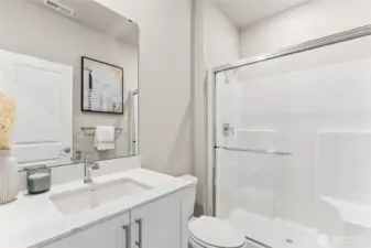 Photo rendering is representational. Actual home is under construction and finishes, elevation, and paint colors may vary. See site agent for details.