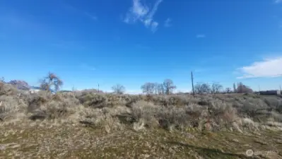 West side looking East